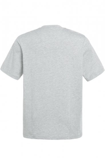 JP1880 799997 T-shirt met borstzak Grijs gemêleerd - T-shirts - Grote Maten T-shirts Heren
