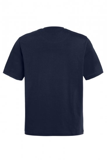 JP1880 799997 T-shirt met borstzak Nachtblauw - T-shirts - Grote Maten T-shirts Heren