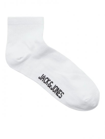 Jack & Jones Leon Tennissokken Wit 3-pack - Ondergoed & zwem - Grote Maten Ondergoed Heren