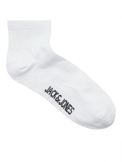 Jack & Jones Leon Tennissokken Wit 3-pack - Ondergoed & zwem - Grote Maten Ondergoed Heren