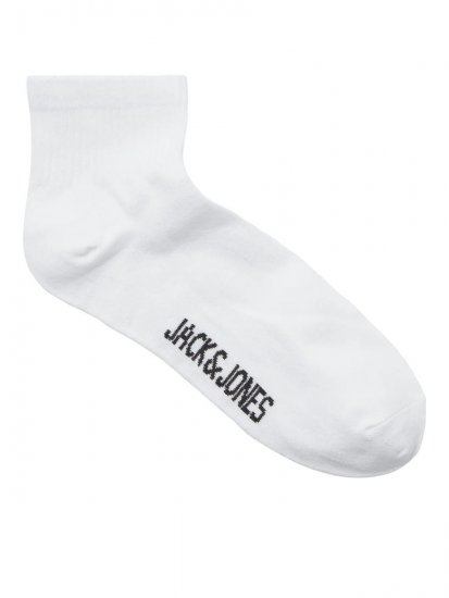 Jack & Jones Leon Tennissokken Wit 3-pack - Ondergoed & zwem - Grote Maten Ondergoed Heren