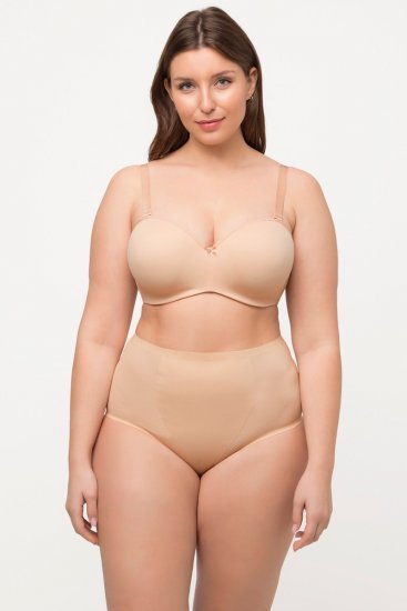 Ulla Popken 800498 Corrigerende slip met hoge taille Champagne - Shapewear - 