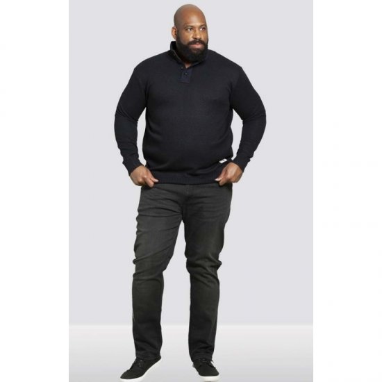 D555 Zane Sweater Navy - Sweaters & hoodies - Sweaters & Hoodies Grote Maten Heren