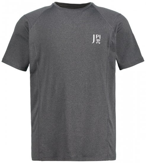 Jay-Pi 801727 Functioneel T-shirt QuickDry Donkergrijs - T-shirts - Grote Maten T-shirts Heren