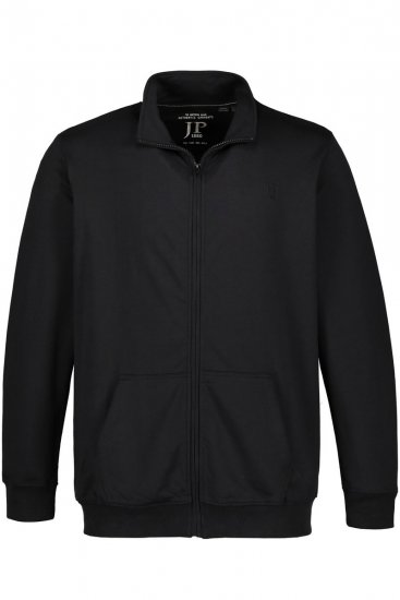 JP1880 802933 Joggingpak met jack en broek Zwart - Trainingspakken - Grote Maten Trainingspakken Heren