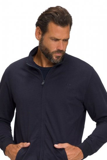 JP1880 802933 Joggingpak met jack en broek Donkerblauw - Trainingspakken - Grote Maten Trainingspakken Heren