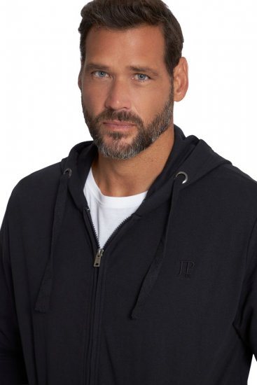 JP1880 802934 Joggingpak met hoodie en broek Zwart - Trainingspakken - Grote Maten Trainingspakken Heren
