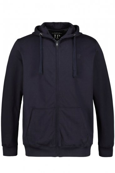 JP1880 802934 Joggingpak met hoodie en broek Donkerblauw - Trainingspakken - Grote Maten Trainingspakken Heren