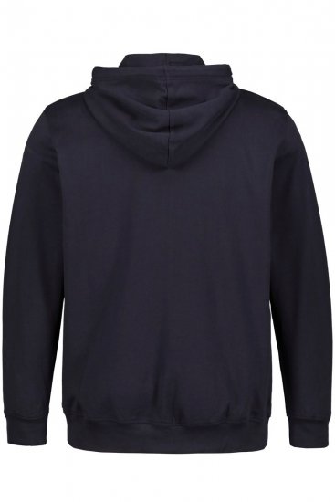 JP1880 802934 Joggingpak met hoodie en broek Donkerblauw - Trainingspakken - Grote Maten Trainingspakken Heren
