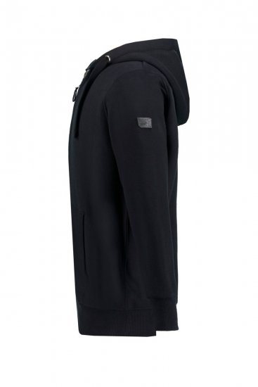 Jay-Pi 804164 Hoodie met rits Zwart - Sweaters & hoodies - Sweaters & Hoodies Grote Maten Heren