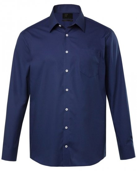 JP1880 Shirt Business Long Sleeve Navy - Overhemden - Overhemden Grote Maten Heren