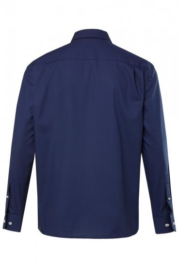 JP1880 Shirt Business Long Sleeve Navy - Overhemden - Overhemden Grote Maten Heren