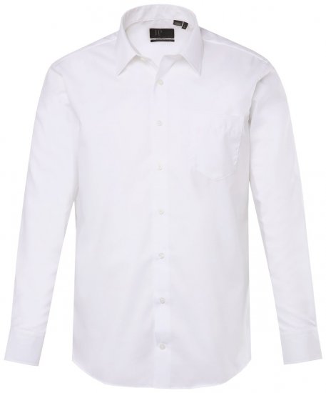 JP1880 804890 Strijkvrij business-overhemd lange mouw Wit TALL - TALL overhemden - TALL overhemden met extra lengte
