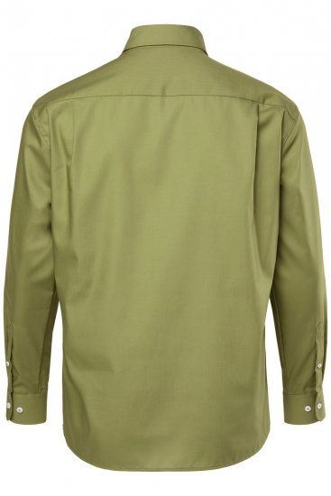 JP1880 Shirt Business Long Sleeve Green - Overhemden - Overhemden Grote Maten Heren