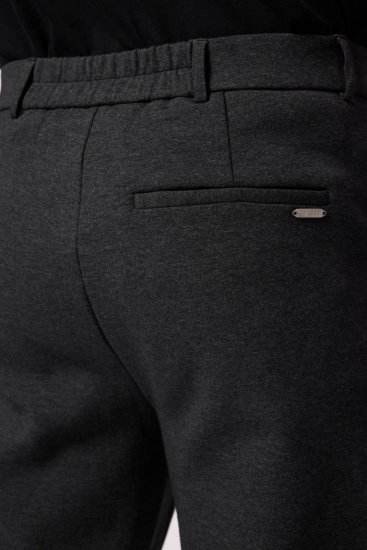 JP1880 New York Flexnamic Jersey chino Antraciet - Pakken - Grote Maten Kostuum Heren