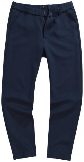 JP1880 New York Flexnamic Jersey chino Donkerblauw - Pakken - Grote Maten Kostuum Heren