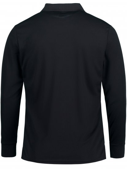 JP1880 Jay-Pi QuickDry Long Sleeve Golf Polo Shirt Black - Sportkleding & outdoor - Grote Maten Sportkleding Heren