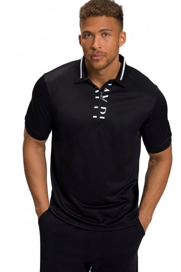 JP1880 Jay-Pi Golf Polo Shirt Black - Sportkleding & outdoor - Grote Maten Sportkleding Heren