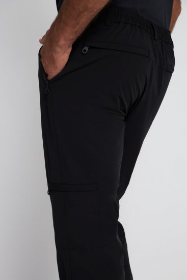 JP1880 Jay-Pi Flexnamic QuickDry Trekking Pants Black - Sportkleding & outdoor - Grote Maten Sportkleding Heren