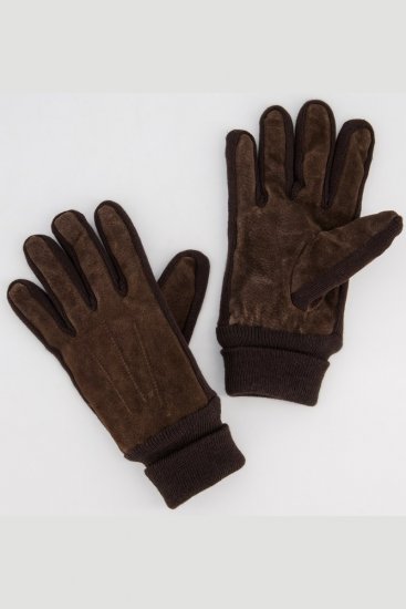 JP1880 811683 Leren handschoenen Bruin - Handschoenen - 