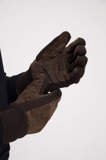 JP1880 811683 Leren handschoenen Bruin - Handschoenen - 