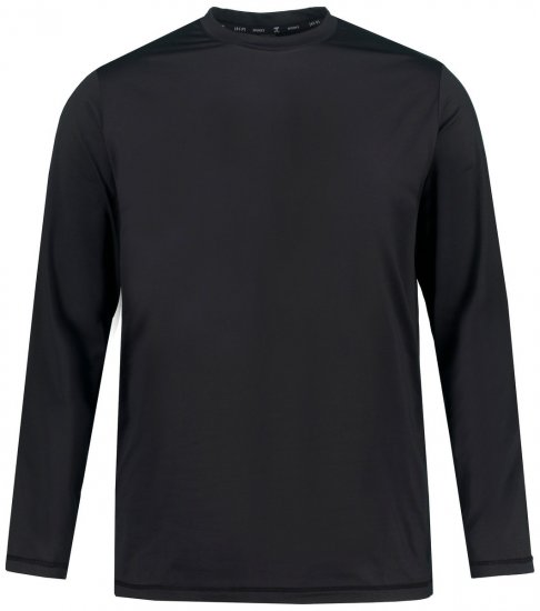 Jay-Pi 811837 Functioneel shirt met lange mouwen Zwart - Ondergoed & zwem - Grote Maten Ondergoed Heren