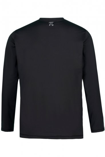 Jay-Pi 811837 Functioneel shirt met lange mouwen Zwart - Ondergoed & zwem - Grote Maten Ondergoed Heren
