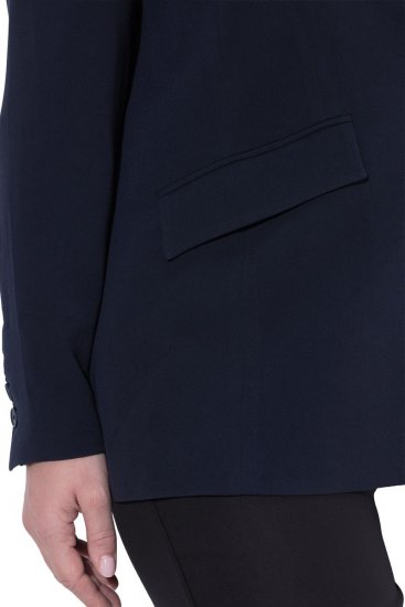 Ulla Popken 811944 Klassieke blazer Donkerblauw - Blazers - Blazers in grote maten voor dames