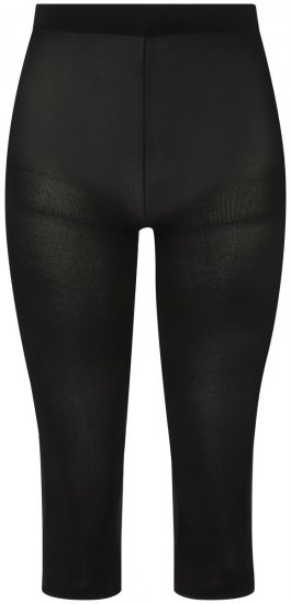 Ulla Popken 815580 3/4 panty legging met dijbescherming 80 den Zwart - Panty's & sokken - 