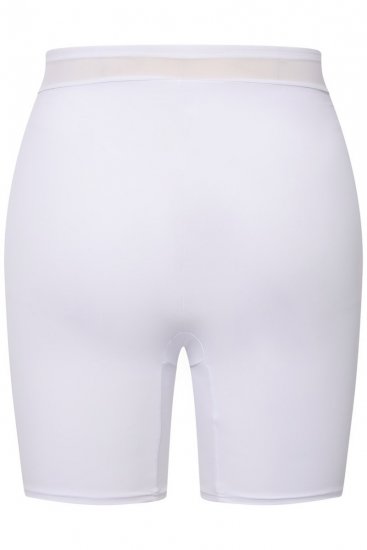 Ulla Popken 816440 Corrigerende short met hoge taille Wit - Shapewear - 
