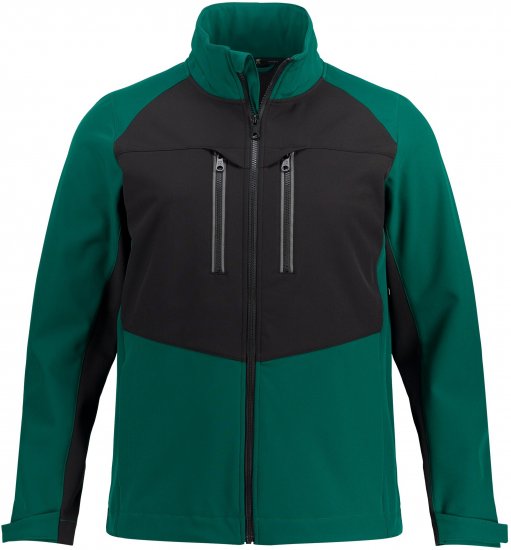 JP1880 Jay-PI Flexnamic Softshell Jacket Bottle Green - Sportkleding & outdoor - Grote Maten Sportkleding Heren