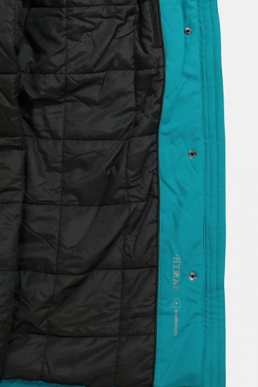 Ulla Popken 821495 Functionele jas Turquoise - Jassen - Jassen in grote maten