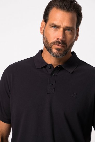 JP1880 Jay-Pi Flexnamic Pique Golf Polo Shirt Dark Navy - Sportkleding & outdoor - Grote Maten Sportkleding Heren