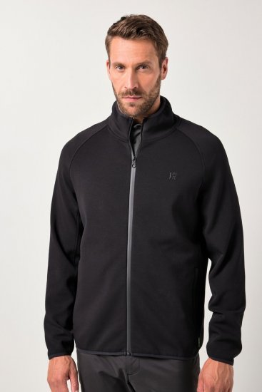 JAY-PI FLEXNAMIC® Golf Sweat Jacket with Zipper Black - Sportkleding & outdoor - Grote Maten Sportkleding Heren