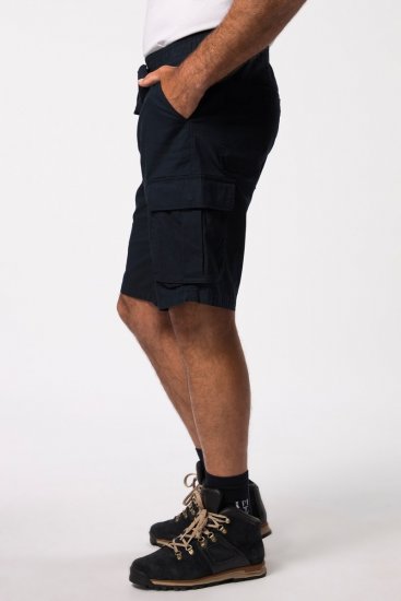 JP1880 Jay-Pi Flexnamic Bermuda Cargo Shorts Navy Blue - Sportkleding & outdoor - Grote Maten Sportkleding Heren