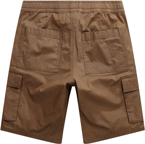 JP1880 Jay-Pi Flexnamic Bermuda Cargo Shorts Copper Brown - Sportkleding & outdoor - Grote Maten Sportkleding Heren