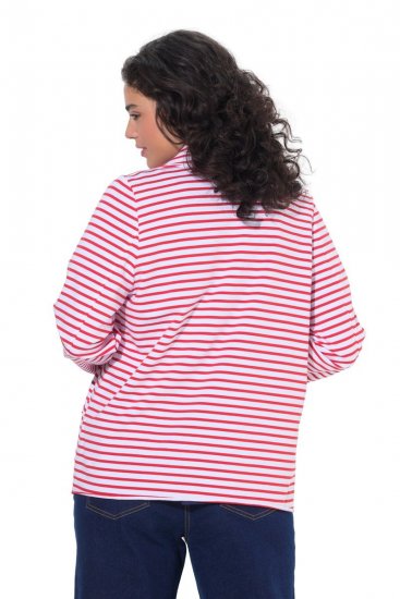 Ulla Popken 824355 Jersey blazer Koraal - Blazers - Blazers in grote maten voor dames