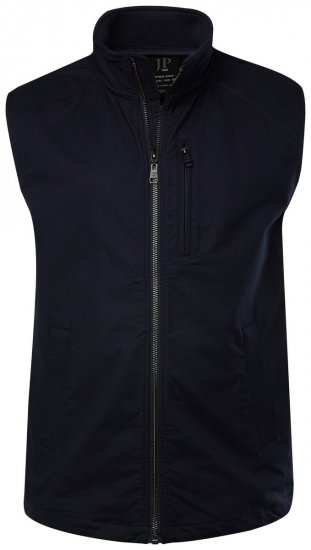 JP1880 825144 Stretchbodywarmer Donkerblauw - Jassen - Grote Maten Herenjassen