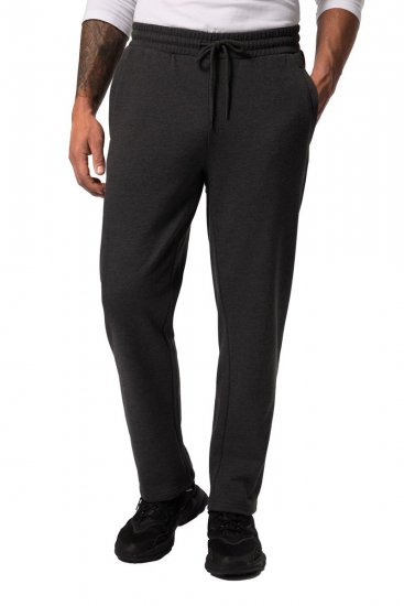 JP1880 825206 Joggingbroek met buikpasvorm Donkergrijs gemêleerd - Joggingbroeken & shorts - Joggingbroeken & Shorts Heren Grote Maten