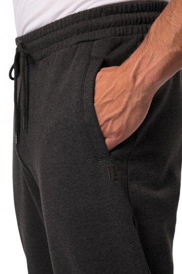JP1880 825206 Joggingbroek met buikpasvorm Donkergrijs gemêleerd - Joggingbroeken & shorts - Joggingbroeken & Shorts Heren Grote Maten