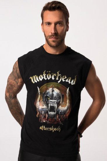 JP1880 Ozzy Motörhead Graphic Band T-Shirt Black - T-shirts - Grote Maten T-shirts Heren