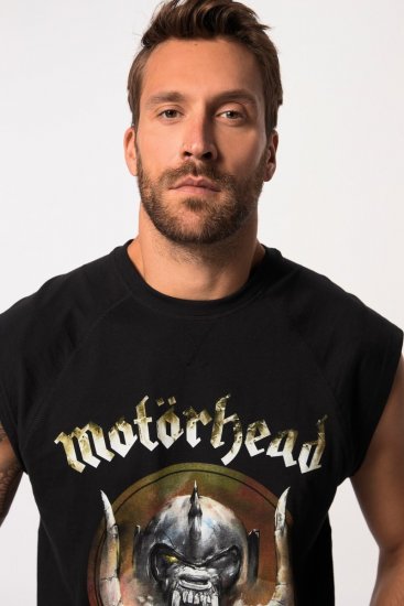 JP1880 Ozzy Motörhead Graphic Band T-Shirt Black - T-shirts - Grote Maten T-shirts Heren