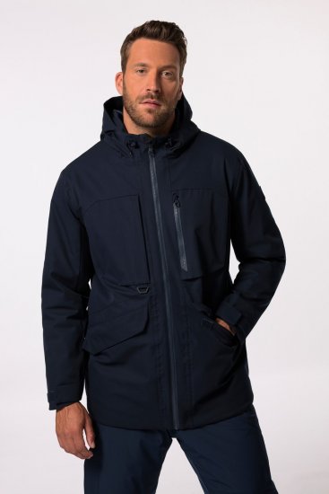 Jay-Pi Ski Jacket Functional Waterproof Windproof Navy - Skikleding - Grote Maten Ski- & Winterkleding