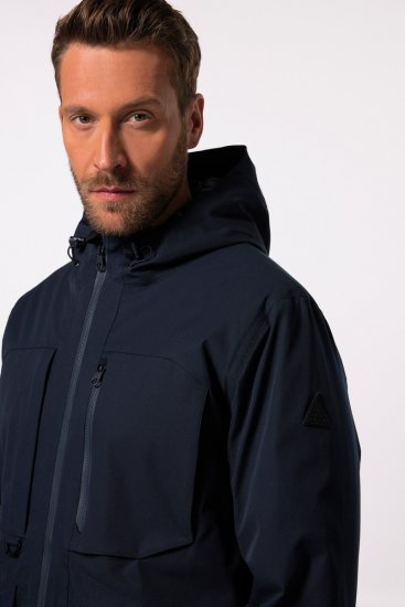 Jay-Pi Ski Jacket Functional Waterproof Windproof Navy - Skikleding - Grote Maten Ski- & Winterkleding