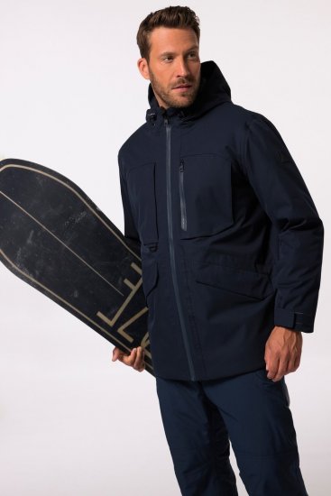 Jay-Pi Ski Jacket Functional Waterproof Windproof Navy - Skikleding - Grote Maten Ski- & Winterkleding