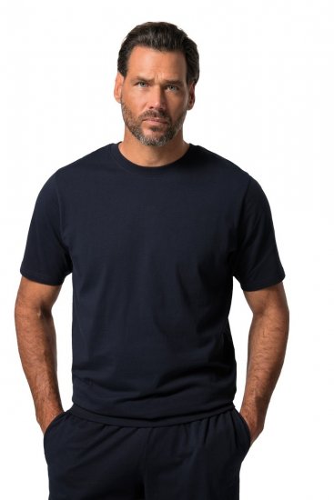 JP1880 829513 Pyjama kort model bellyfit Donkerblauw TALL - TALL ondergoed & zwem - TALL Ondergoed & Badkleding