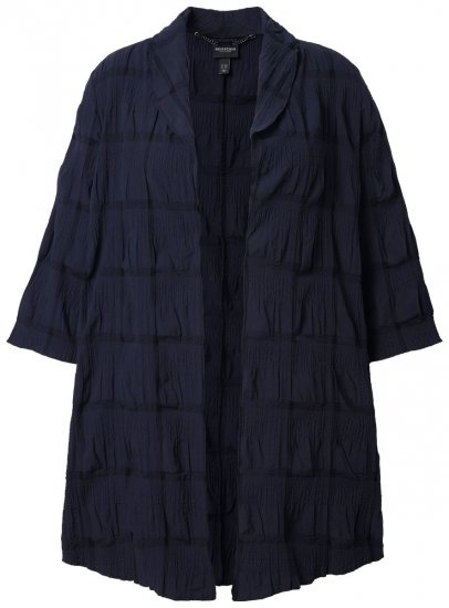 Ulla Popken 829575 Jasje Donkerblauw - Jassen - Damesjassen in grote maten