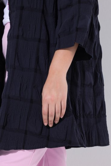 Ulla Popken 829575 Jasje Donkerblauw - Jassen - Damesjassen in grote maten