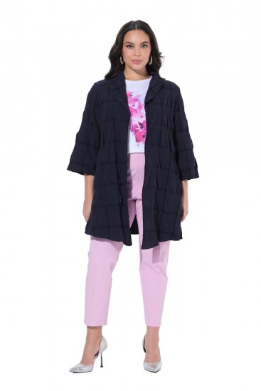 Ulla Popken 829575 Jasje Donkerblauw - Jassen - Damesjassen in grote maten