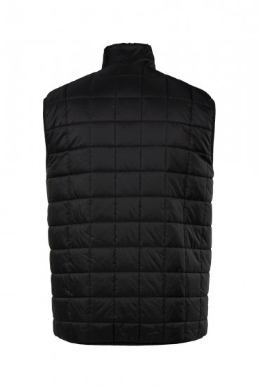 Jay-Pi 829716 Bodywarmer omkeerbaar met teddy Zwart - Jassen - Grote Maten Herenjassen